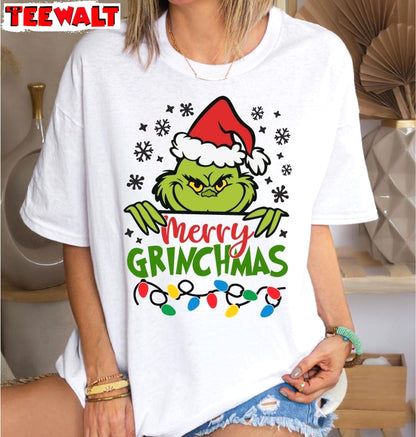 Merry Grinchmas T-Shirt, Christmas Holiday