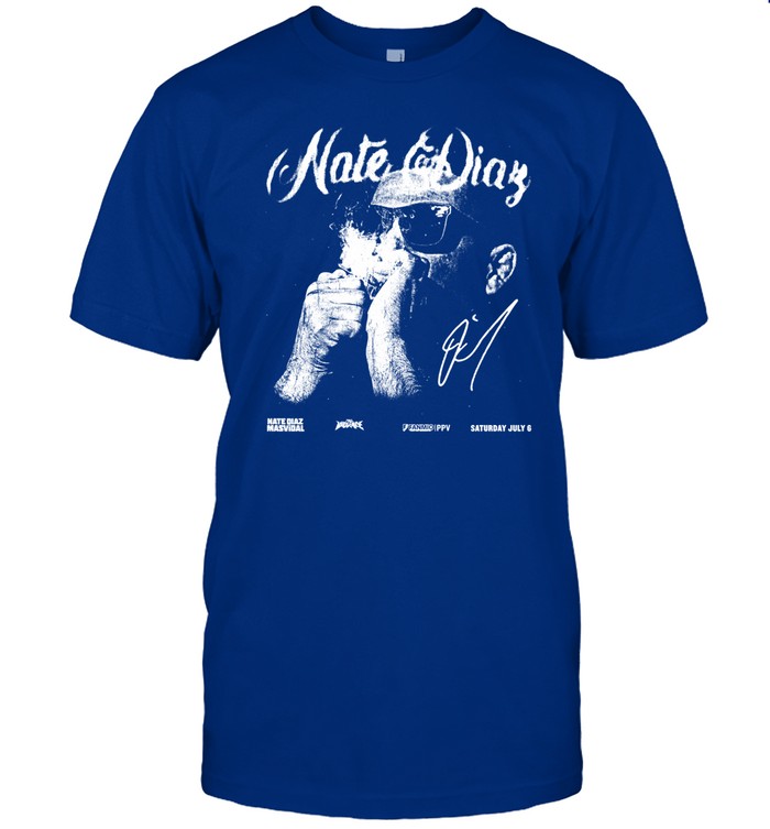 Big Face Smoke Nate Diaz Shirts