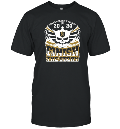 Cody Rhodes X Vegas Golden Knights 2024 Finish The Story T-Shirt