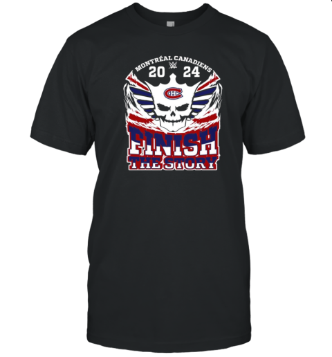 Cody Rhodes X Montreal Canadiens 2024 Finish The Story T-Shirt