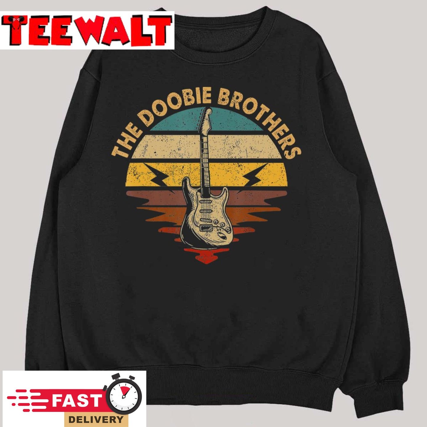 Vintage Guitar Beautiful Name Doobie Brothers Personalized T-Shirt