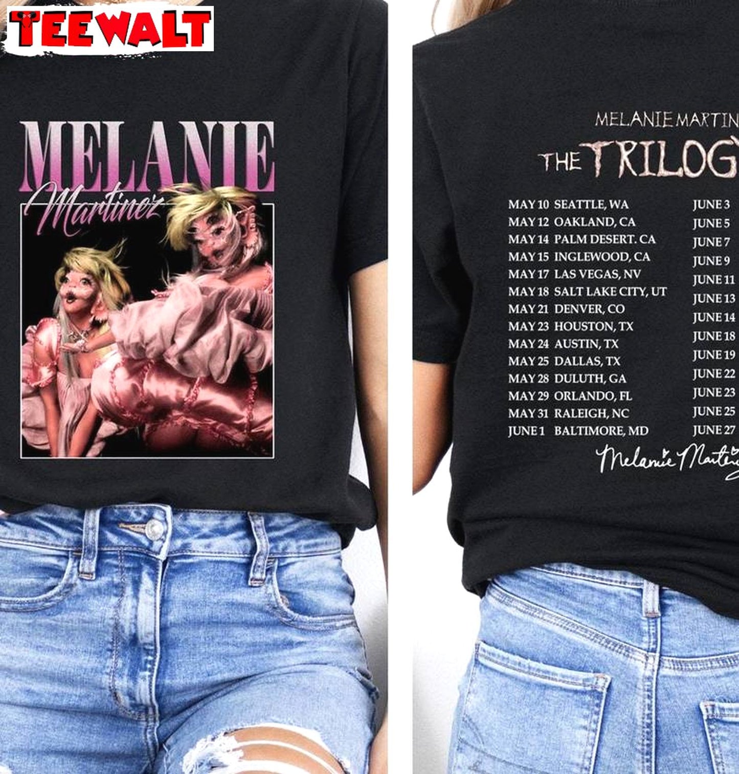 Comfort Melanie Martinez Shirt, Limited Melanie Martinez The Trilogy Tour 2024 T