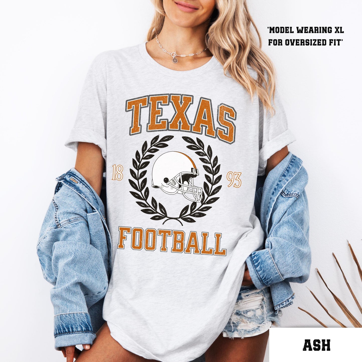 Texas Football Sweatshirt, College Game Day Shirt, Varsity Texas Apparel