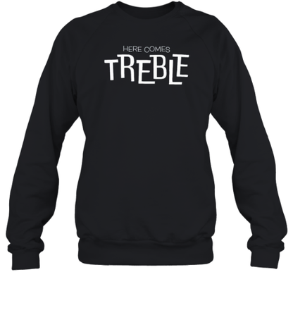 Here Comes Treble Andy&#39s A Cappella Group T-Shirt