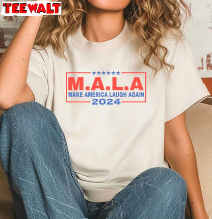 President Harris Make America Laugh Again Shirt, Kamala 2024 Tee Tops T-shirt