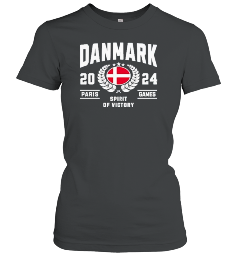 Denmark 2024 Sports Lover Parris Games Spirit Of Victory Olympics T-Shirt