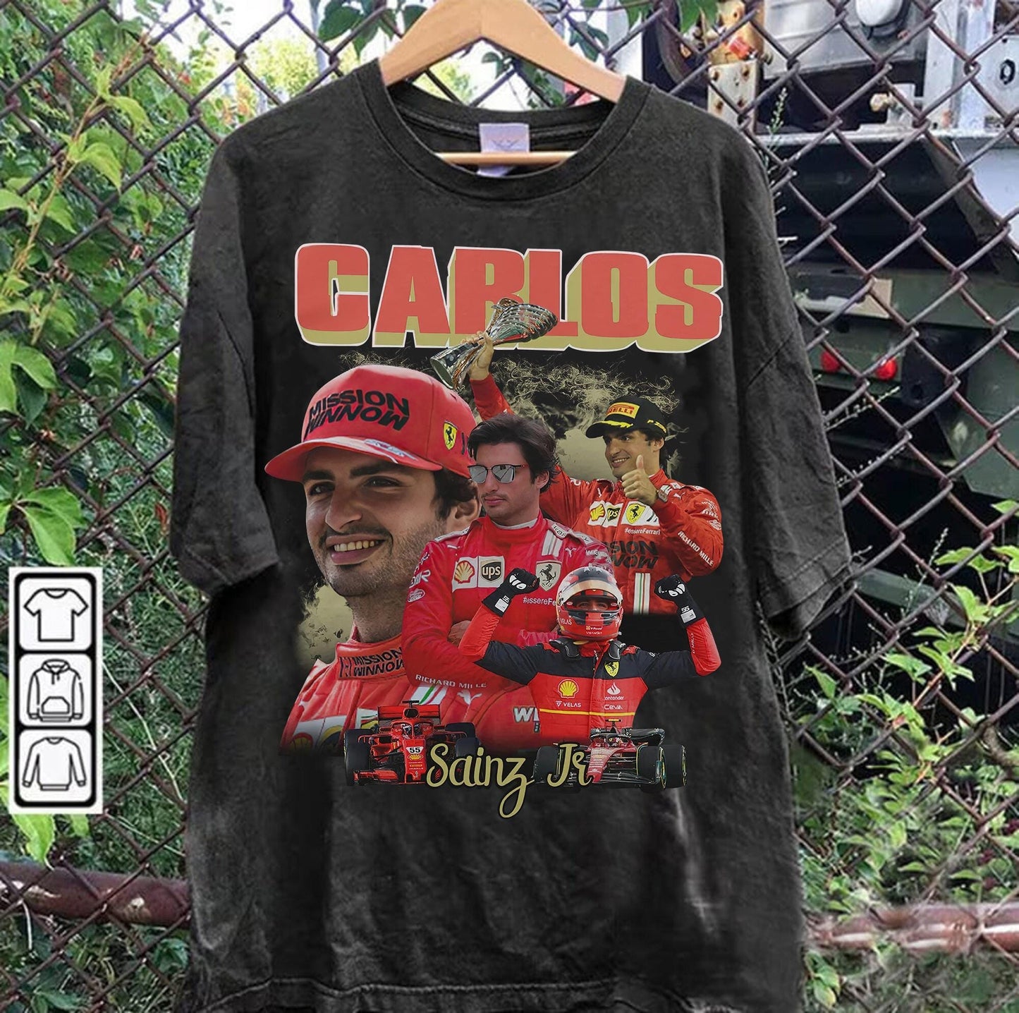 Carlos Sainz Jr. Bootleg Racing Shirt