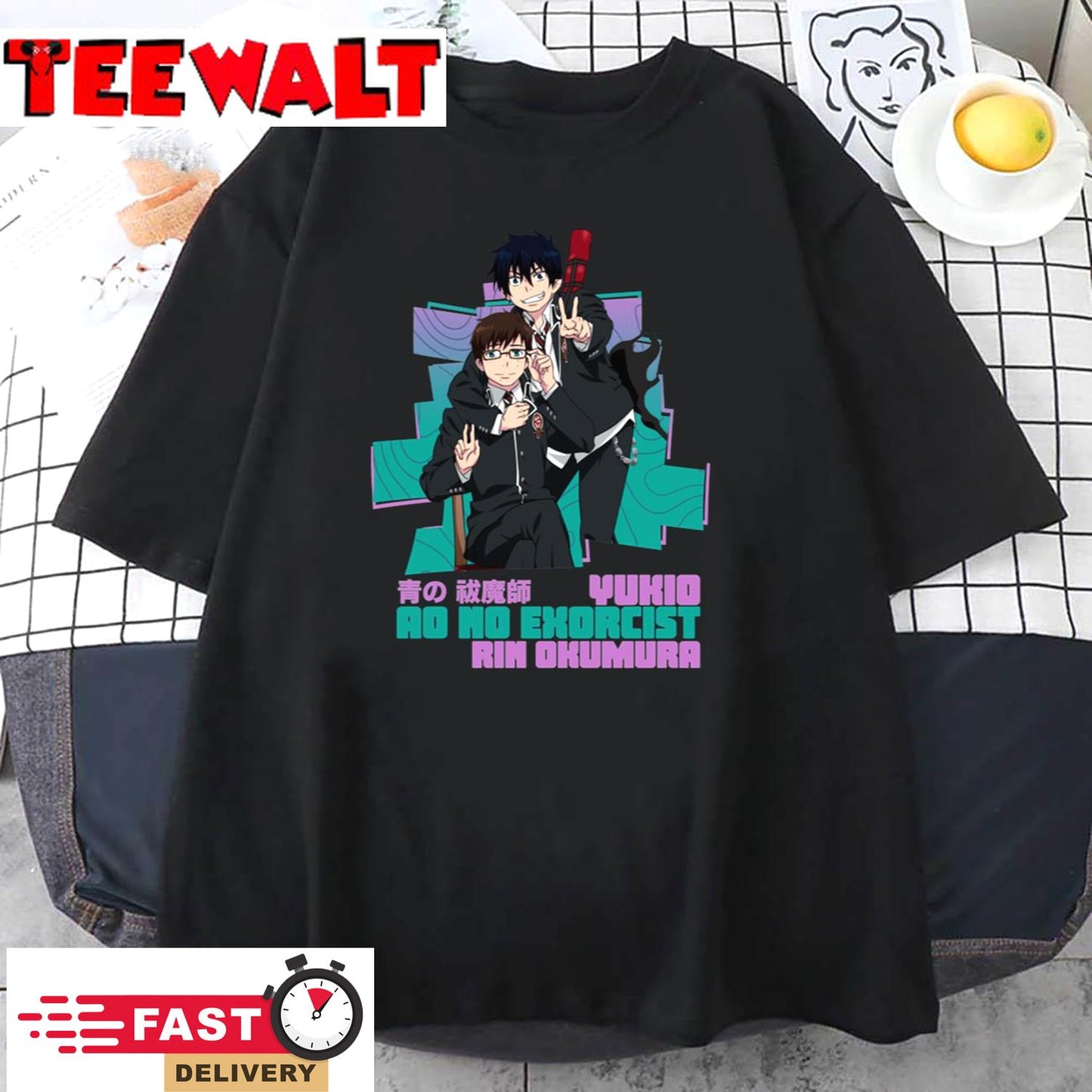 Rin x Yukio Okumura Ao no Exorcist Blue Exorcist Unisex T-Shirt