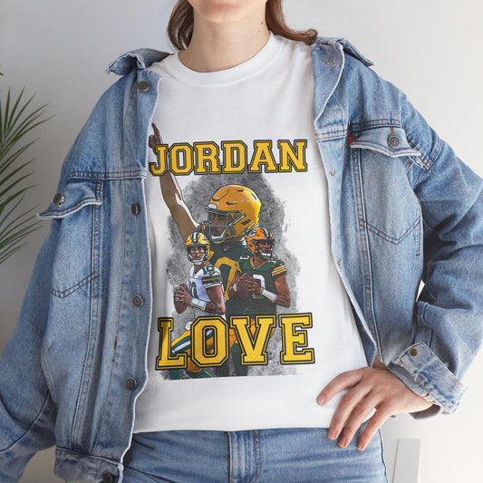 Jordan Love Green Bay Packers T-Shirt Nfl Unisex Fan Apparel