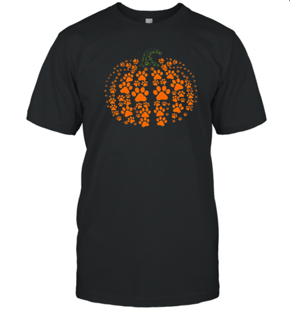 Paw Pumpkin Teacher T-Shirt