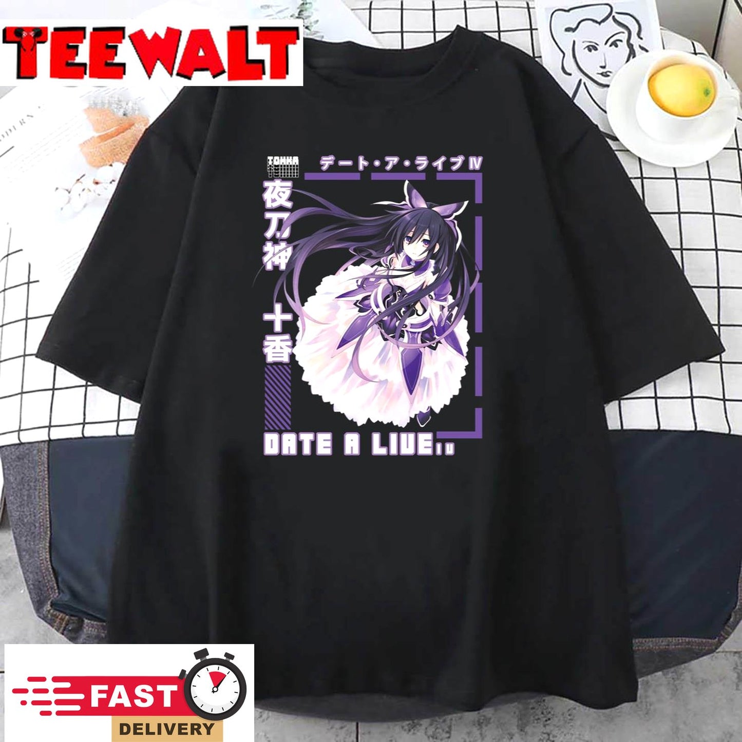 Kawaii Date A Live Tohka Yatogami Unisex Hoodie