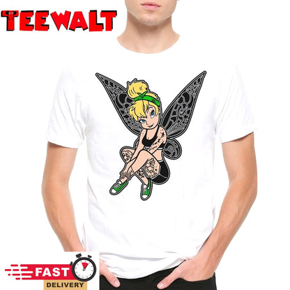 Tinker Bell Rock Style Unisex T-Shirt