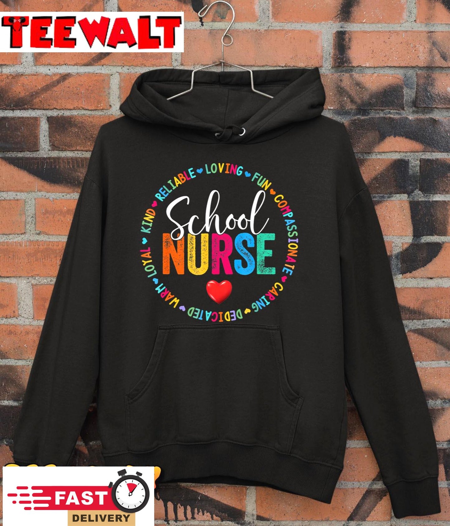 Vintage Love Heart Rn Nursing School Nurse Graduation Gift T-Shirt