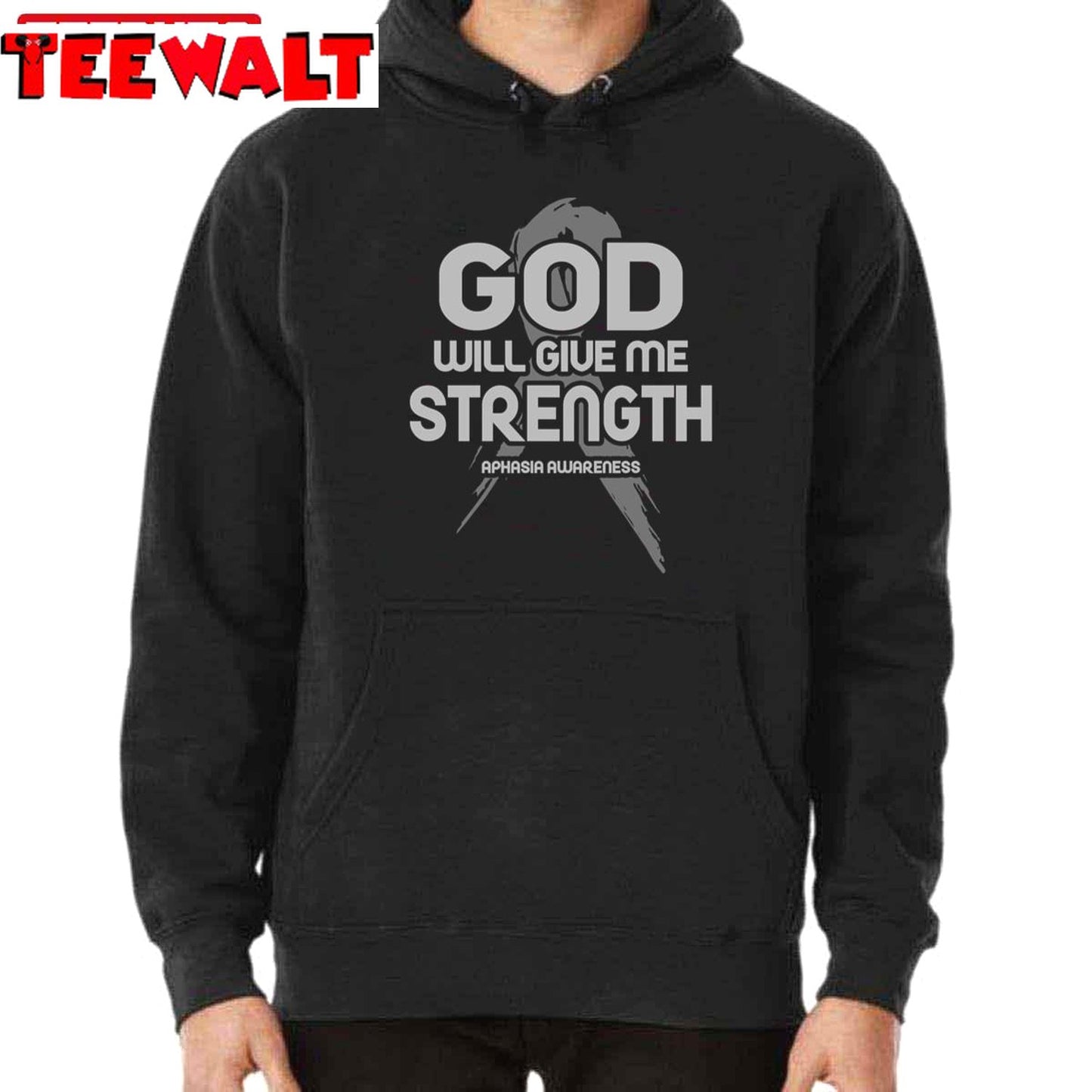 God Will Give Me Strength Aphasia Awareness Unisex T-Shirt