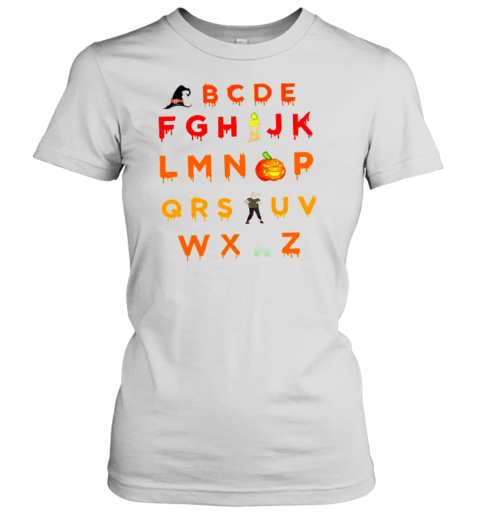 Halloween Alphabet T-Shirt