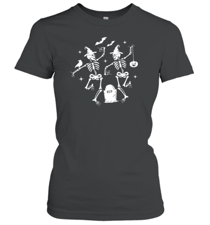 Dance Skeleton Halloween Teacher T-Shirt - Style 2