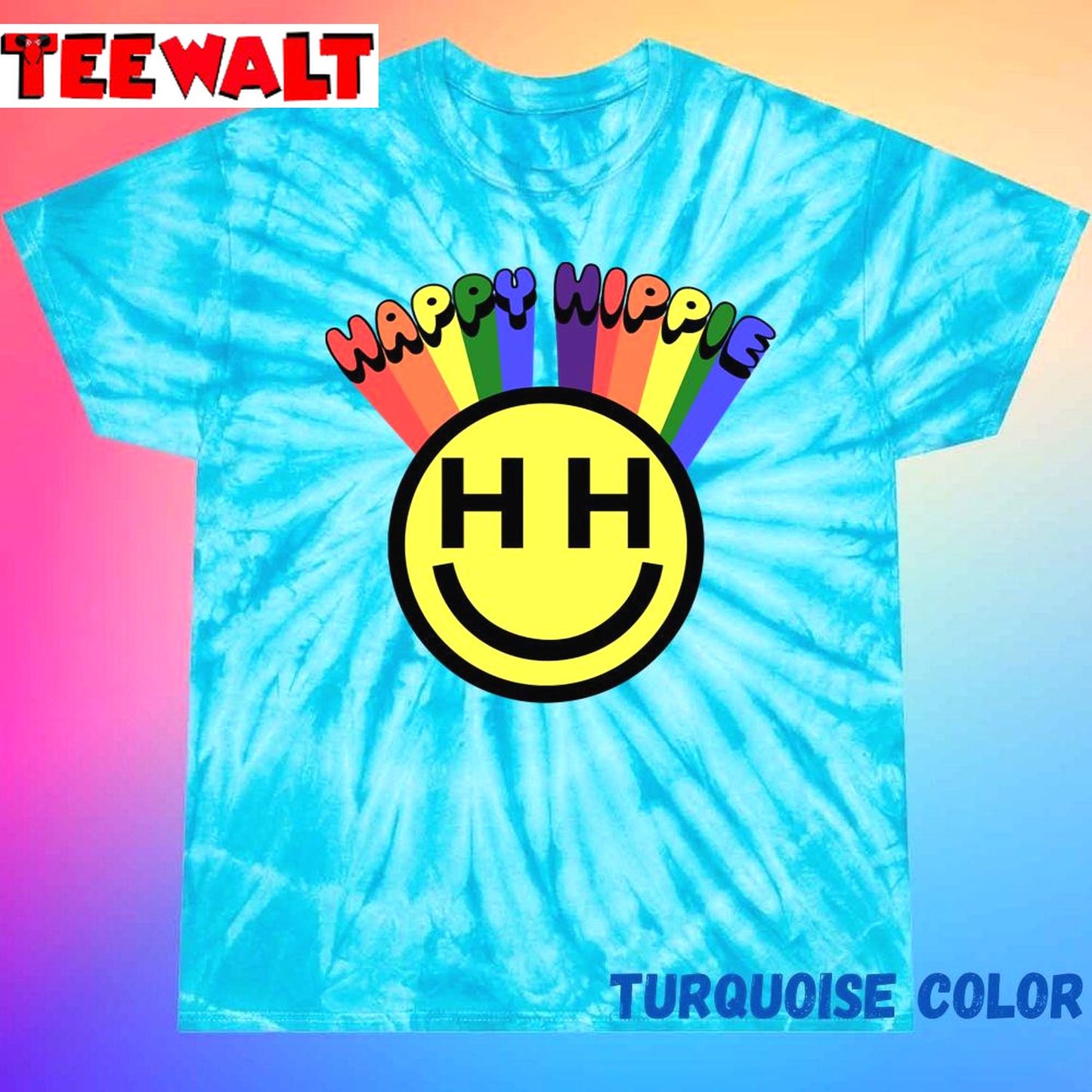 Happy Hippie Foundation Magical Mystery Unisex Tie Dye Tee