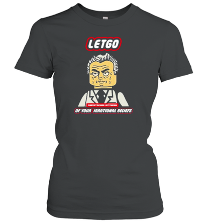 Lego Let Go Christopher Hitchens Of Your Irrational Beliefs T-Shirt