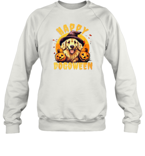 Happy Dogoween Golden Retriever Halloween T-Shirt