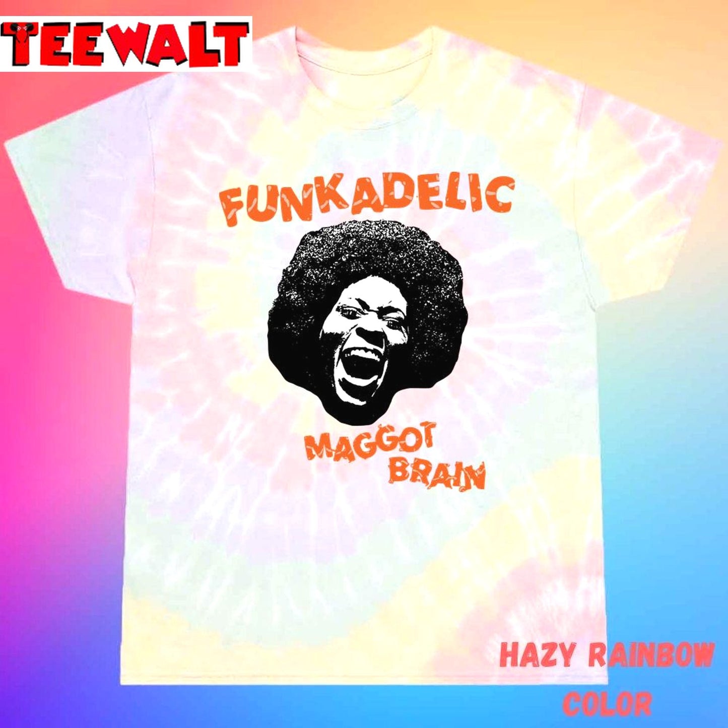 Funkadelic Maggot Brain Unisex Tie Dye Tee