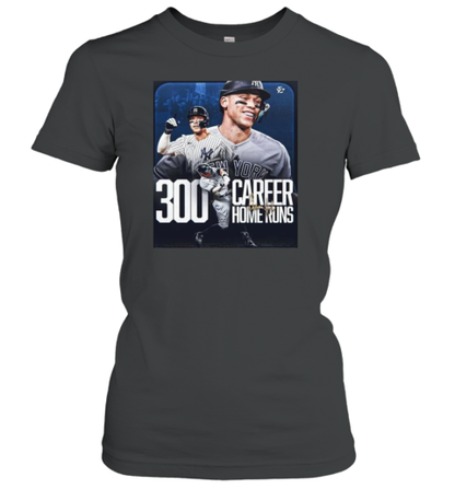 300 Career Home Runs Aaron Judge New York Yankees Signature Poster T-Shirt