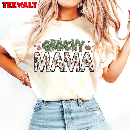 Retro Grichy Mama Mini Christmas Shirt