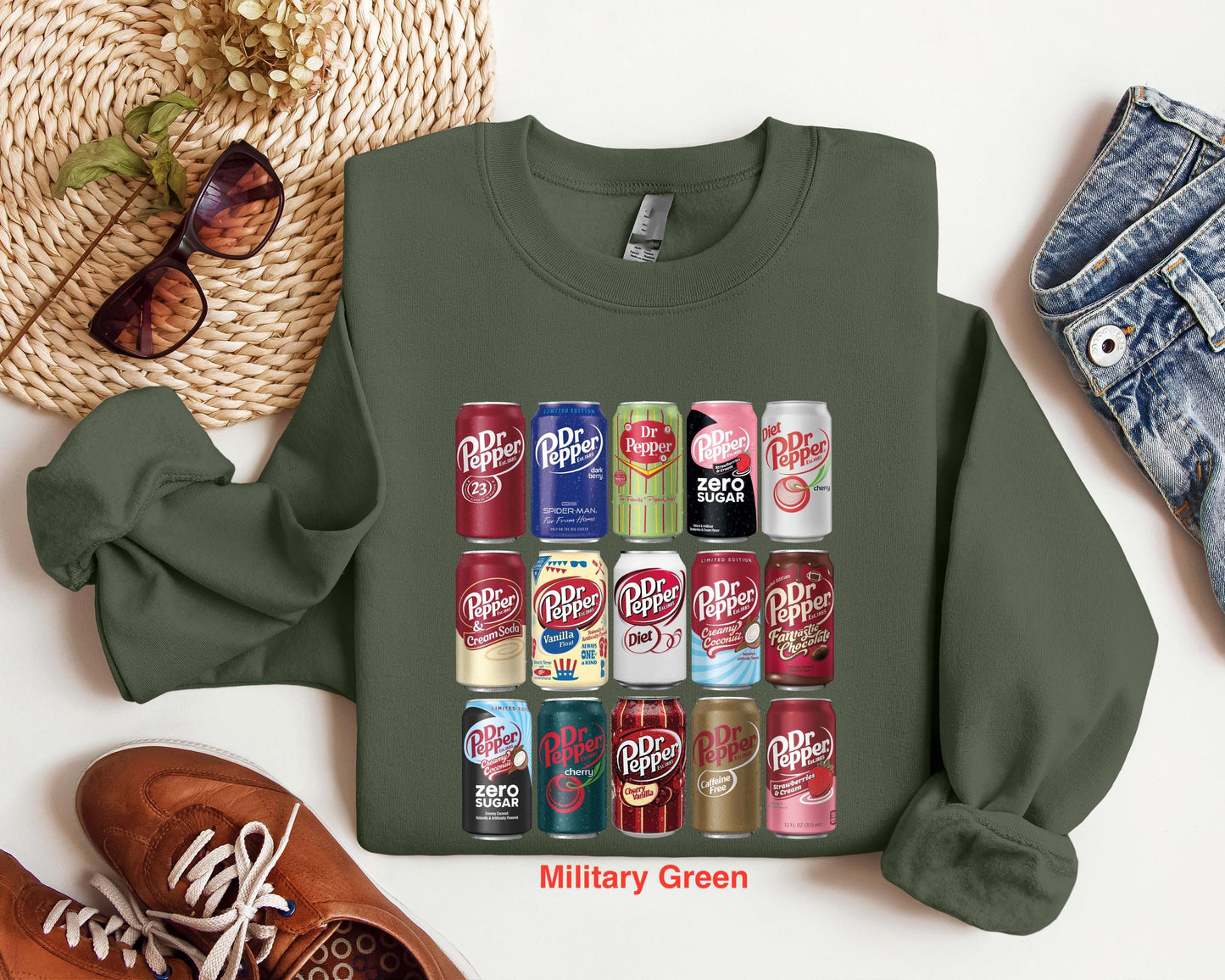 Dr Pepper Christmas Sweatshirt For Fans