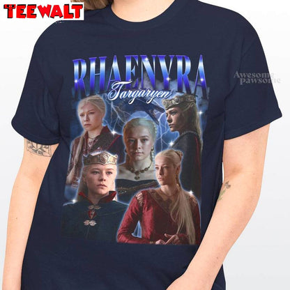 Vintage Rhaenyra Targaryen Shirt, Must Have Targaryen Unisex Hoodie Crewneck