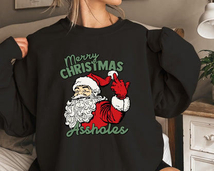 Funny Santa Merry Christmas Shirt For Holidays