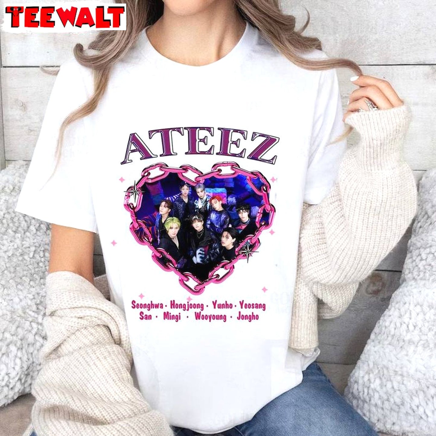 Ateez Towards The Light Will To Power World Tour T Shirt, Awesome Ateez World Tour Shirt Hoodie