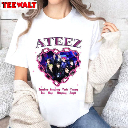 Ateez Towards The Light Will To Power World Tour T Shirt, Awesome Ateez World Tour Shirt Hoodie