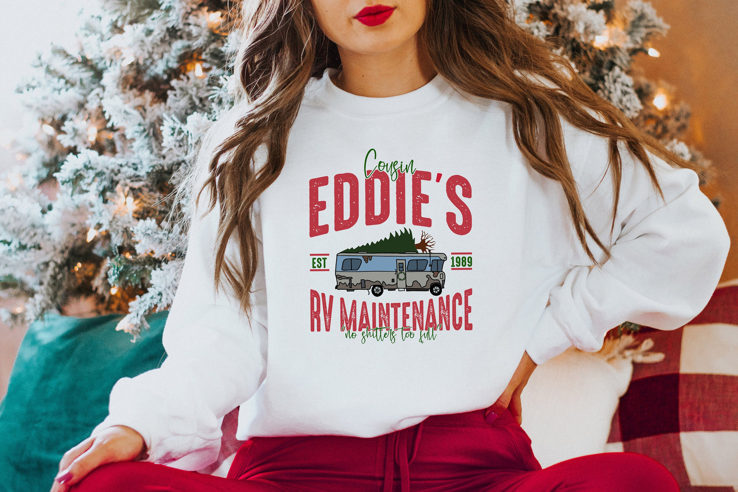 Cousin Eddie'S Rv Maintenance Sweatshirt Funny Holiday