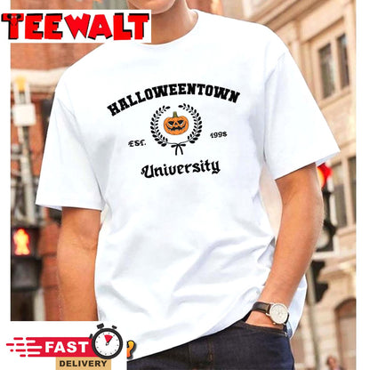 Fall Graphic Tees - Halloweentown University Long Sleeve T-Shirt