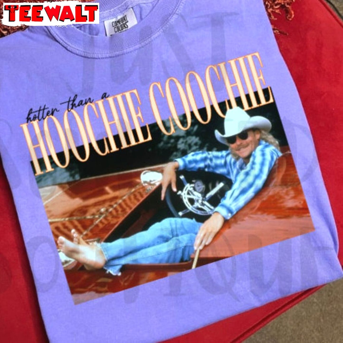 Hotter Than A Hoochie Coochie Inspired Shirt, Alan Jackson Country Music Sweater Hoodie