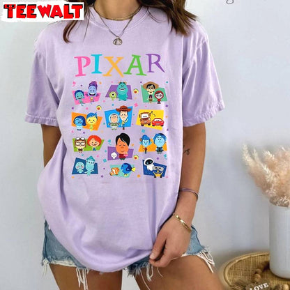 Limited Pixar Pier Disneyland Shirt, Meet Me At Pixar Pier Crewneck