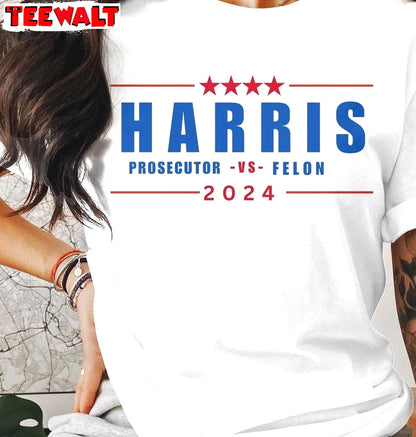 2024 The Prosecutor Vs The Felon Shirt, Just Another Tuesday Long Sleeve Sweatshirt