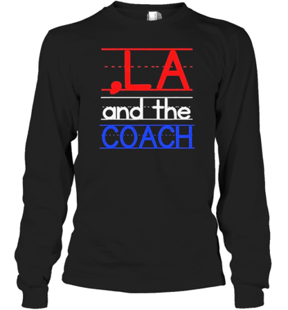 Comma La And The Coach Harris Walz 2024 T-Shirt