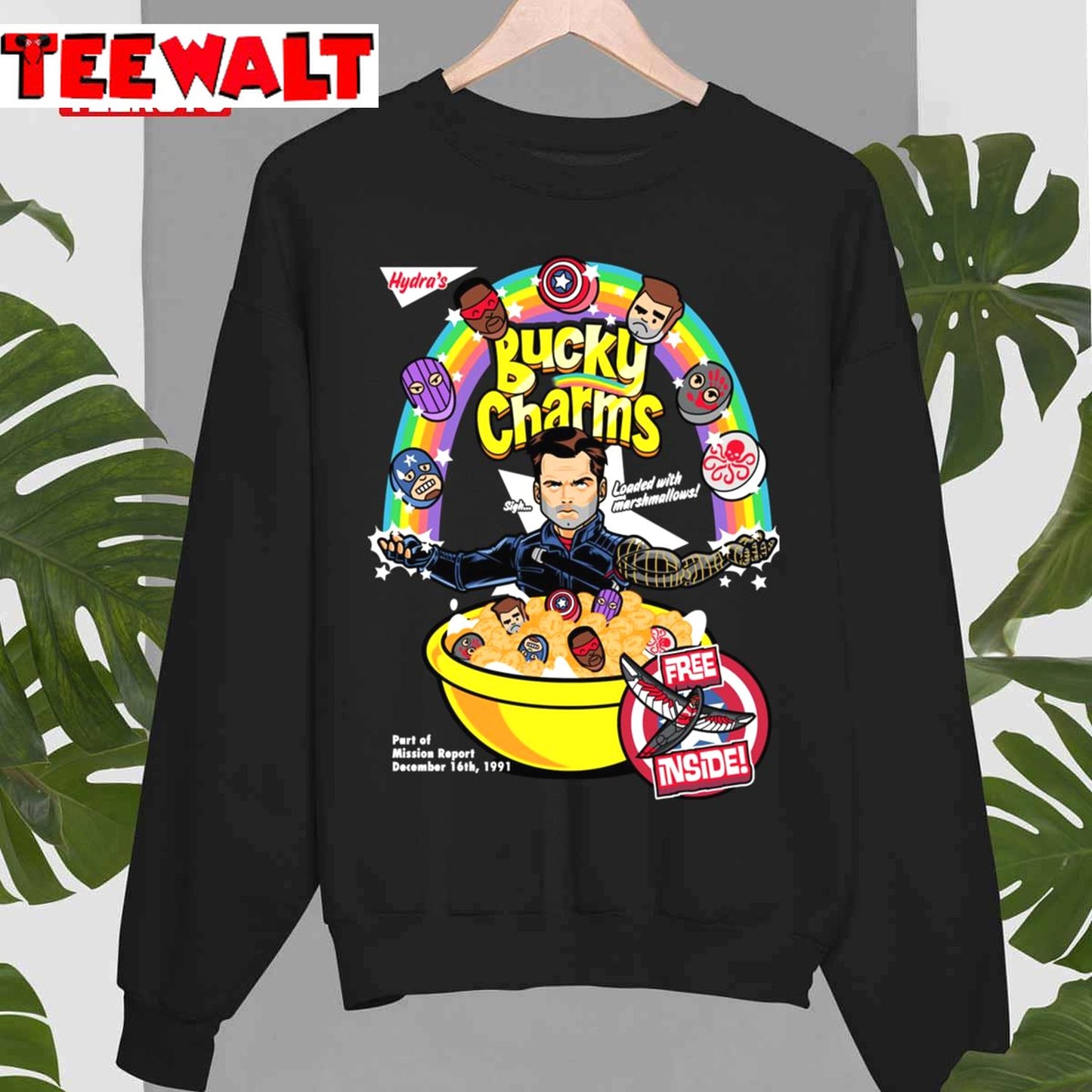 Hydra's Bucky Charms Marvel Cereal Unisex T-Shirt