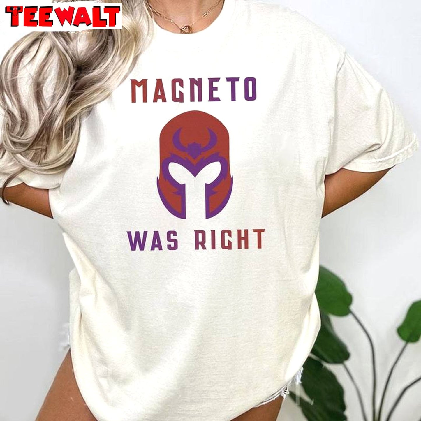 Groovy Magneto Was Right Shirt, Must Have Xmen 97 Unisex Hoodie Crewneck