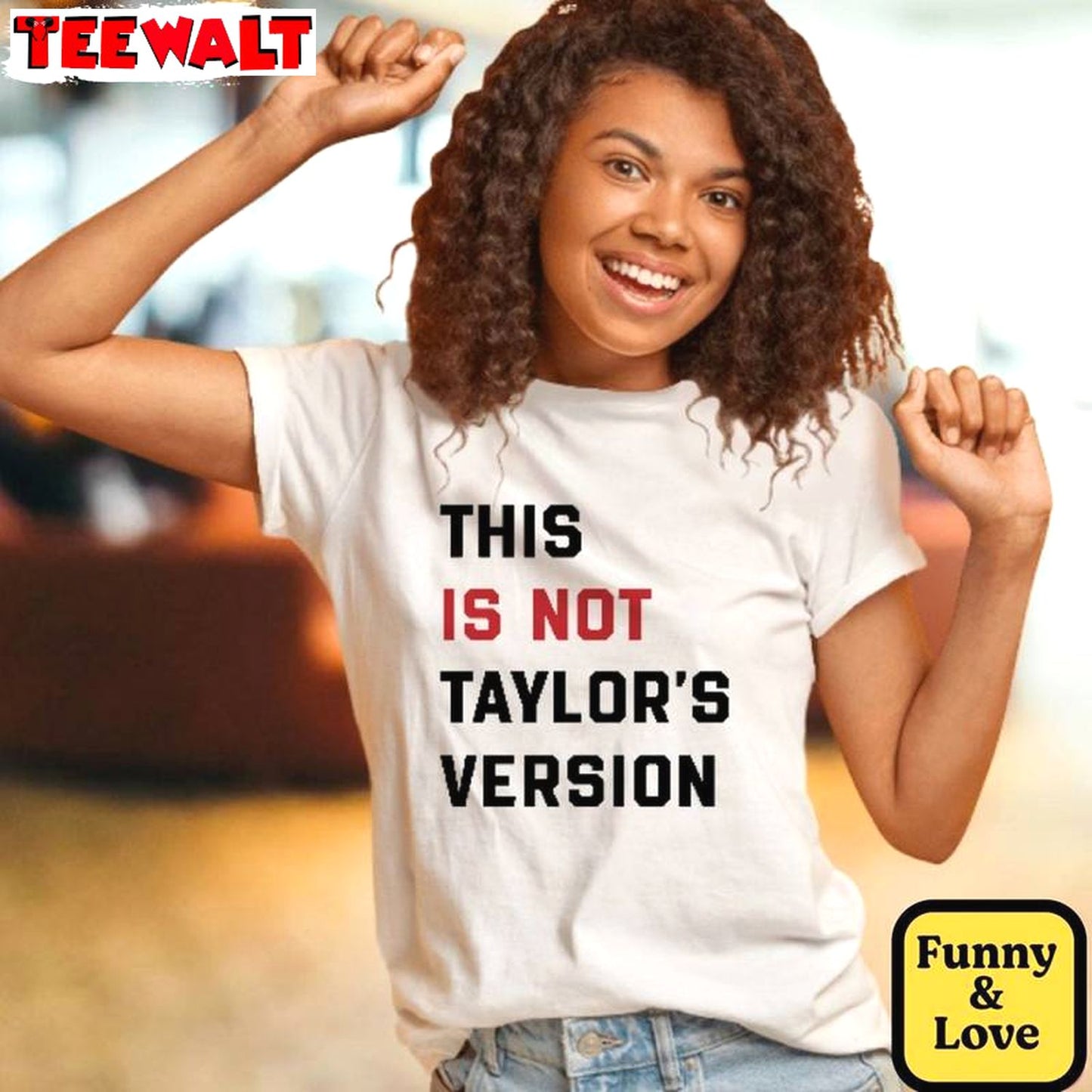 Vintage This Is Not Taylors Version Shirt, Swiftie New Rare Sweat