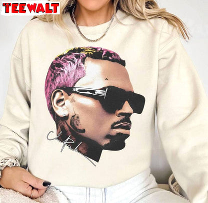 Awesome Chris Brown Breezy Shirt, Unique Chris Brown Concert Short Sleeve Sweater