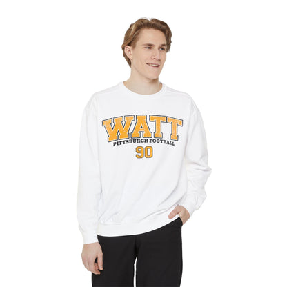 Comfort Colors Pittsburgh Football Sweatshirt - Jj Watt Crewneck Sweater