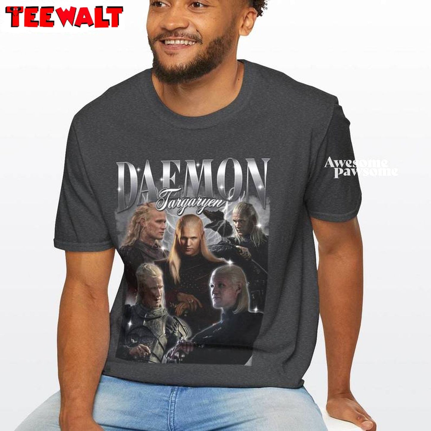 Daemon Targaryen Groovy Shirt, House Of The Dragon