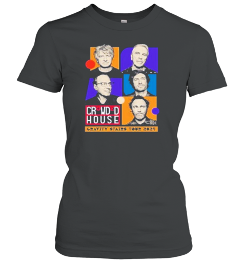 Crowded House Gravity Stairs Tour 2024 T-Shirt