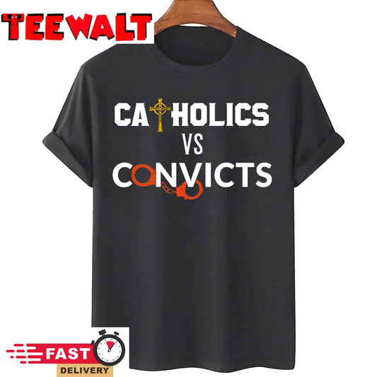 Catholics vs Convicts Premium T-Shirt