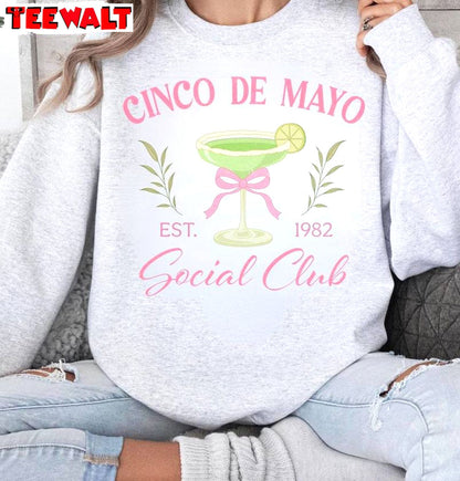 Cinco De Mayo Trendy Shirt, Cinco De Mayo Social Club T-shirt