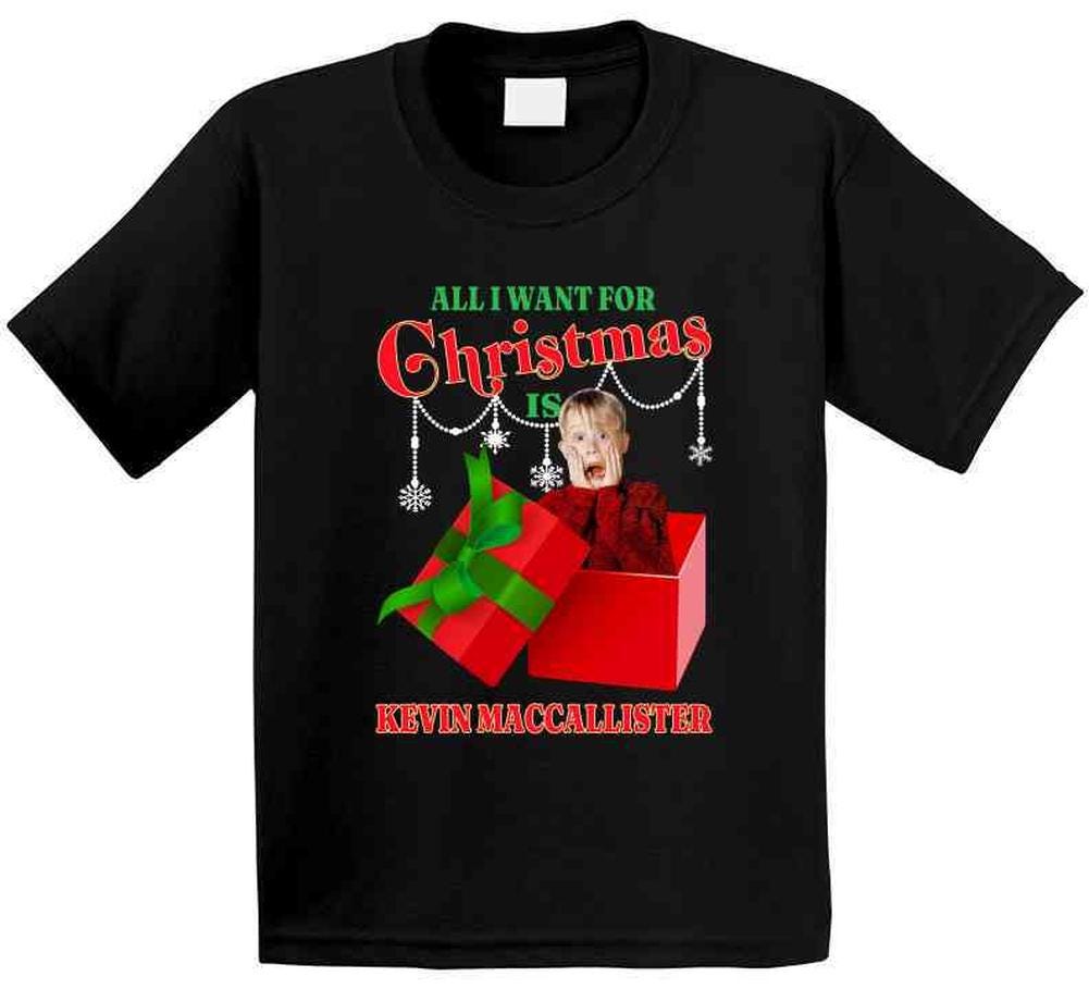 All I Want For Christmas Is Kevin Mccallister T-Shirt