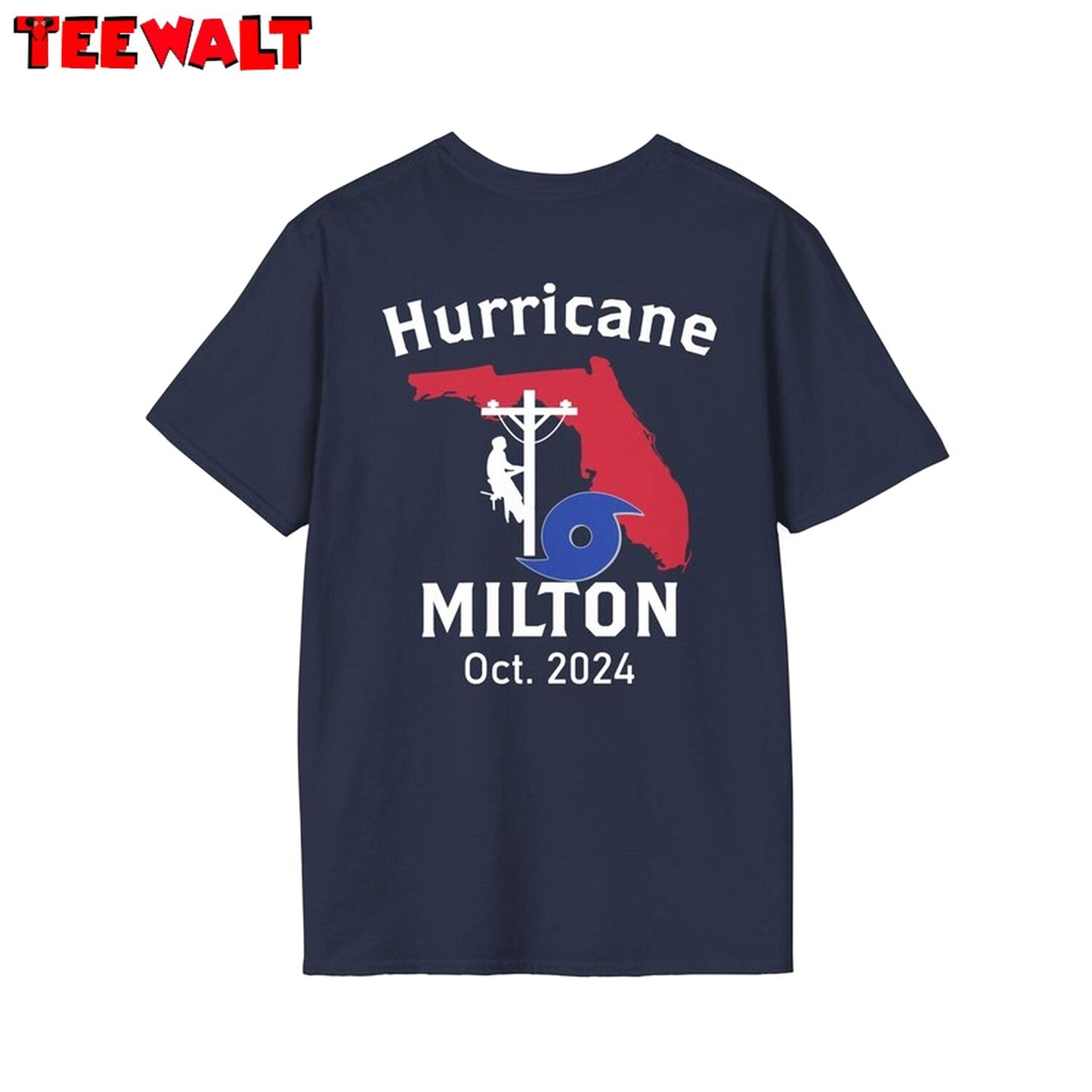 Hurricane Milton Lineman T Shirt