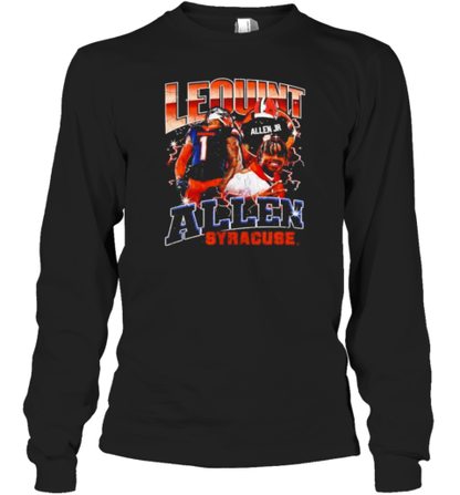 Lequint Allen Syracuse Orange 90S Retro T-Shirt