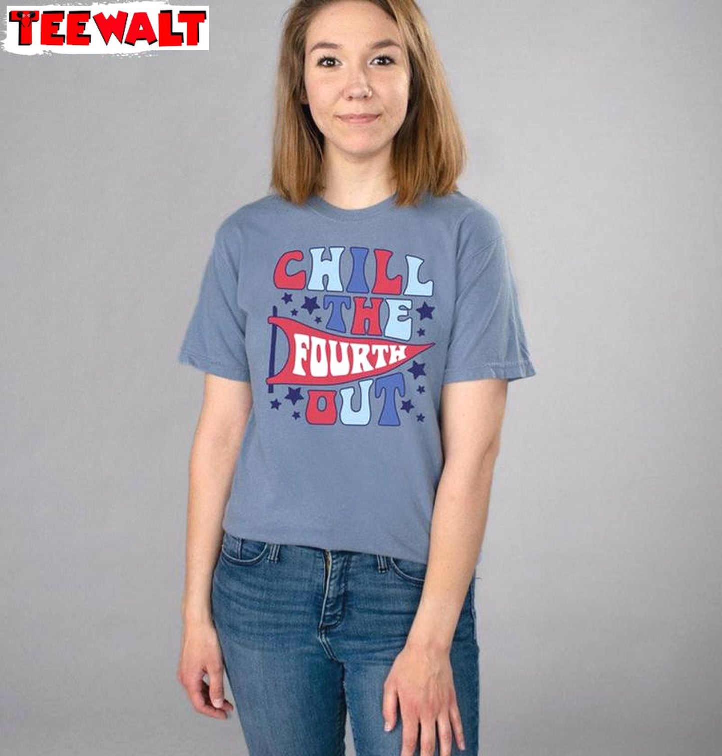 Chill The 4th Out Must Have Shirt, Independence Day Long Sleeve